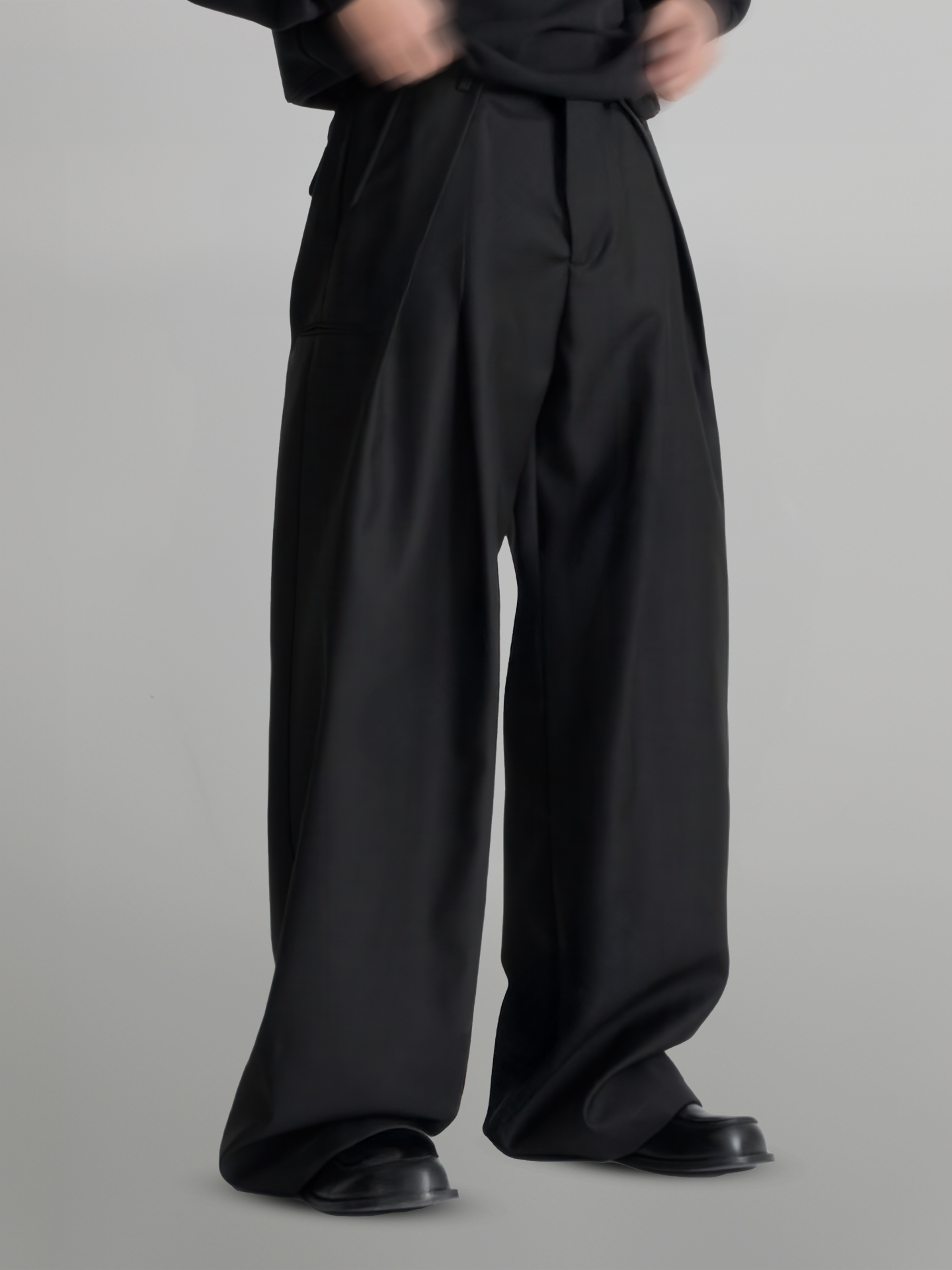 Inner-Tuck Wide Pants