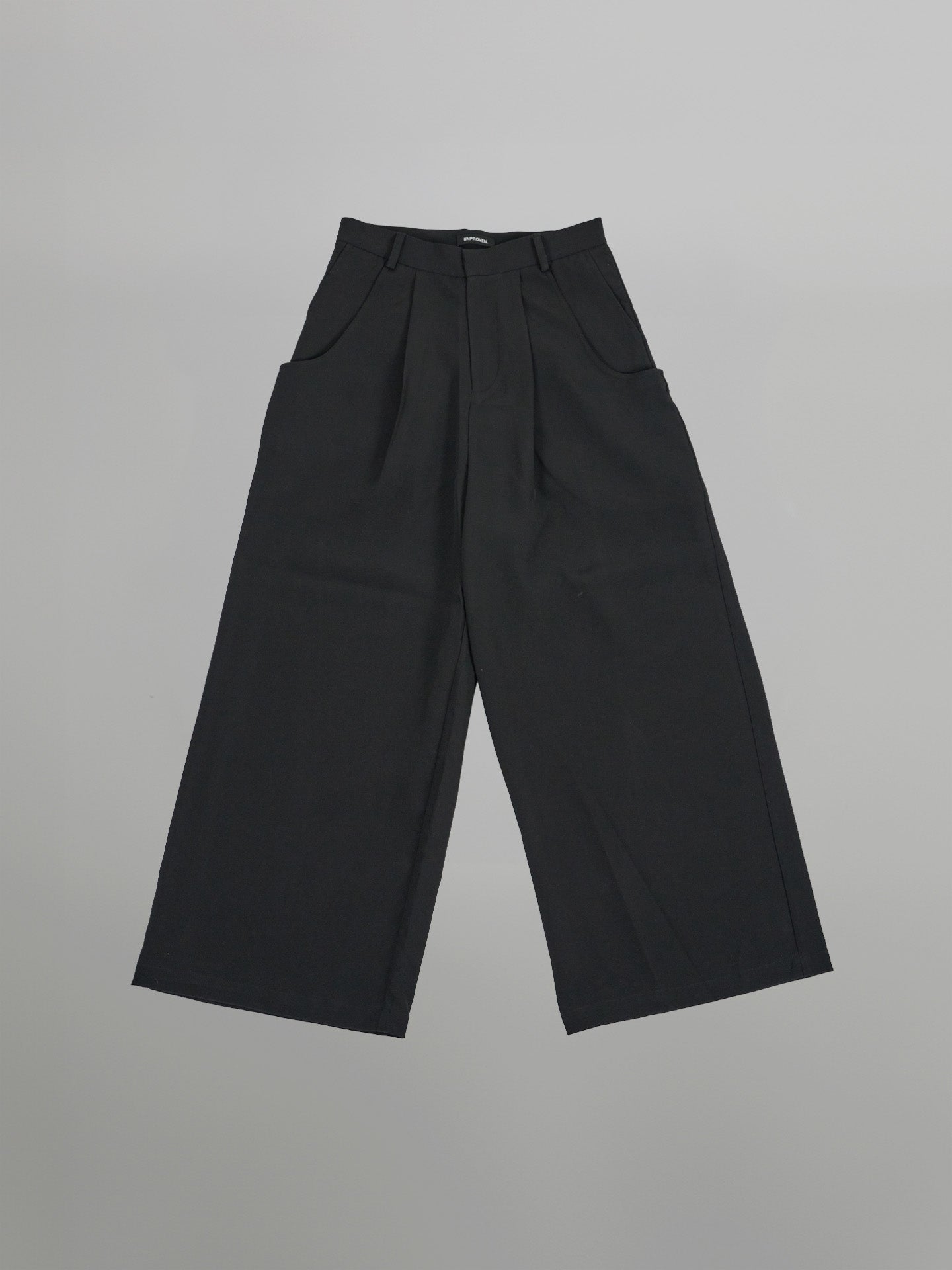 U-Shape Pocket Tailored Wide Pants | UNPROVEN.