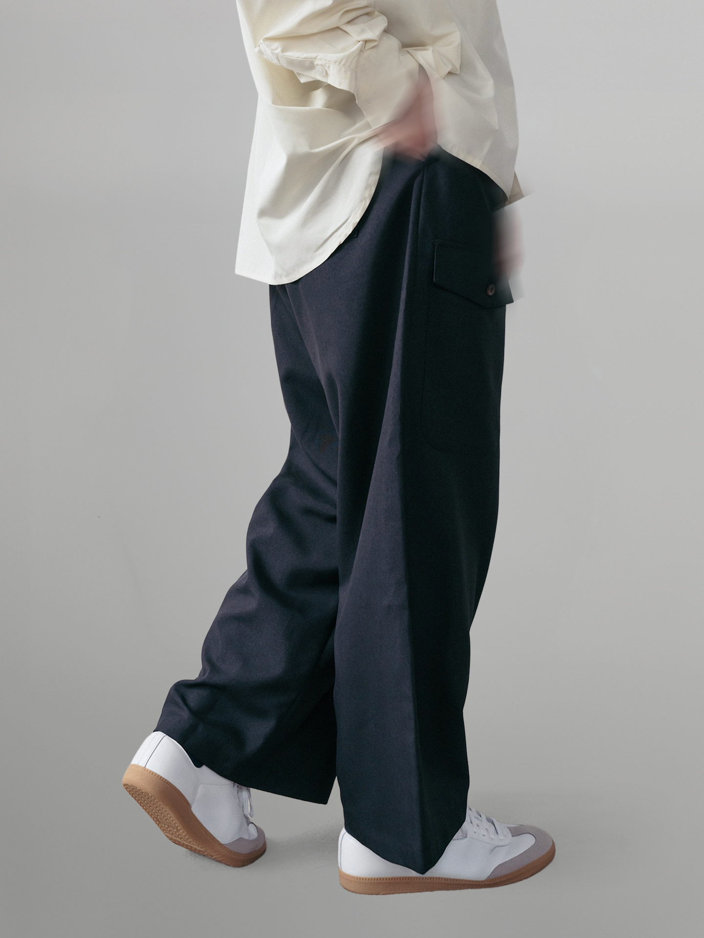 Chambray Snow Pants