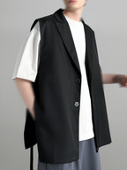 Vest Black front - cleanfit minimal - UNPROVEN