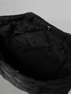 Puff Tote Black front - cleanfit minimal - UNPROVEN