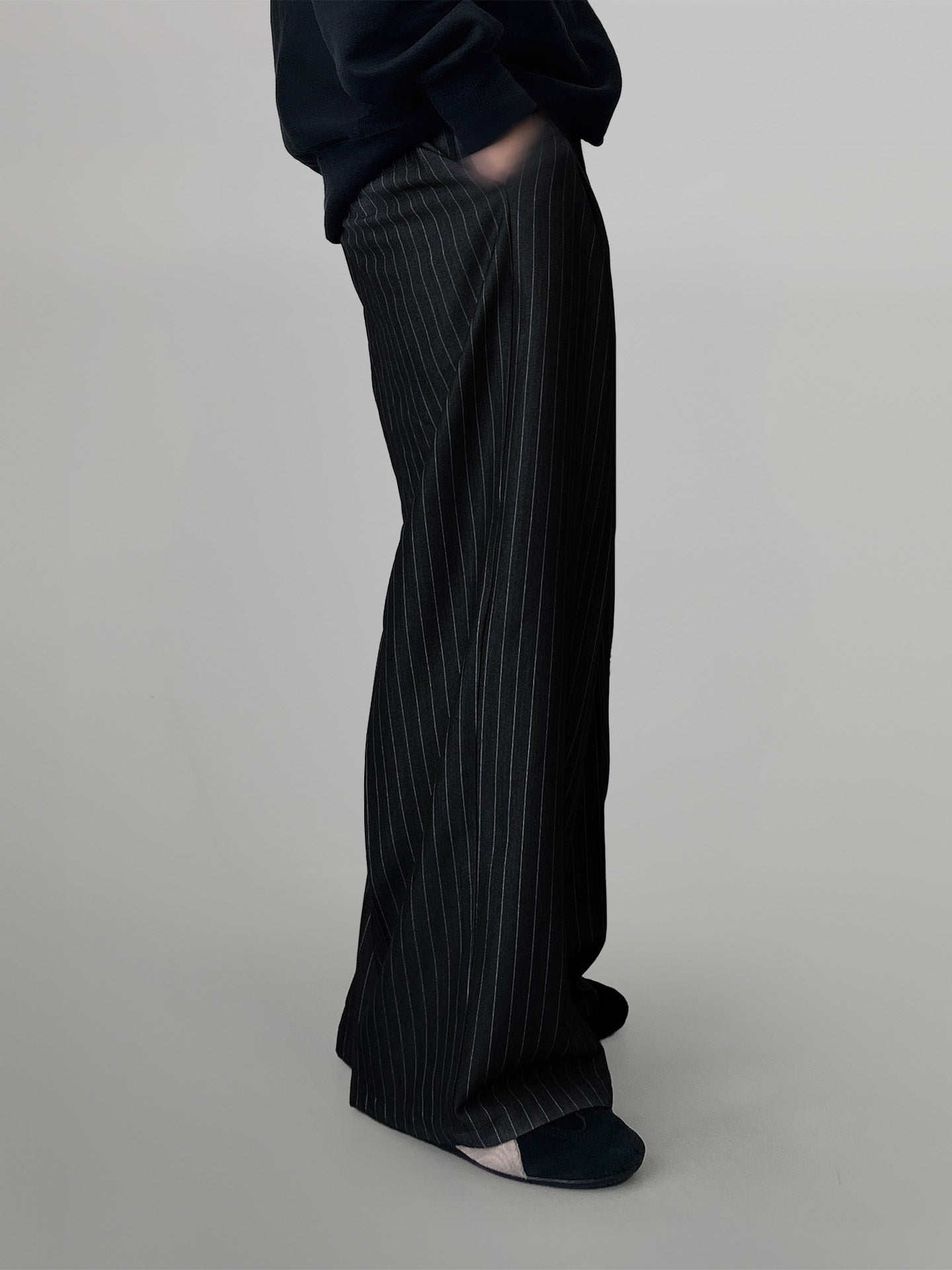 Striped Wide Pants