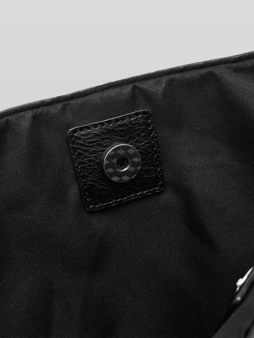 Braided Handle Triangle Tote Bag