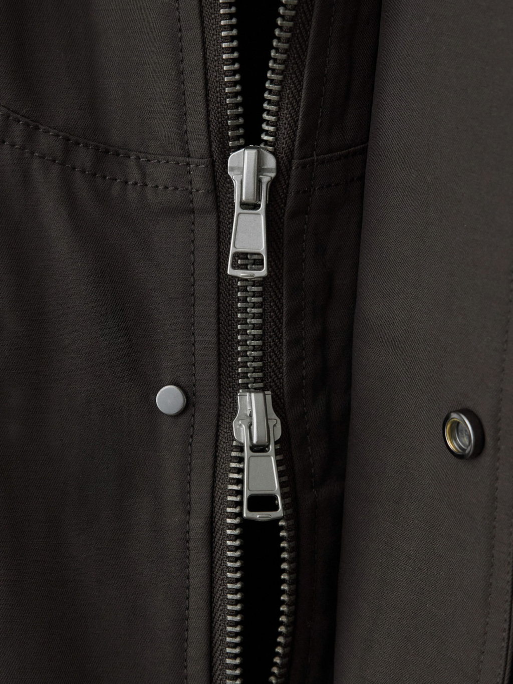 Curved Blouson Jacket