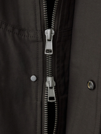 Blouson Jacket Brown – Front view | clean essentials / minimalist | UNPROVEN