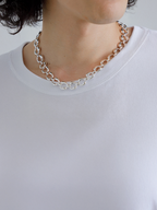 Short Necklace Silver front - cleanfit minimal - UNPROVEN