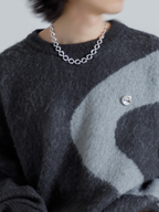 Short Necklace Silver front - cleanfit minimal - UNPROVEN