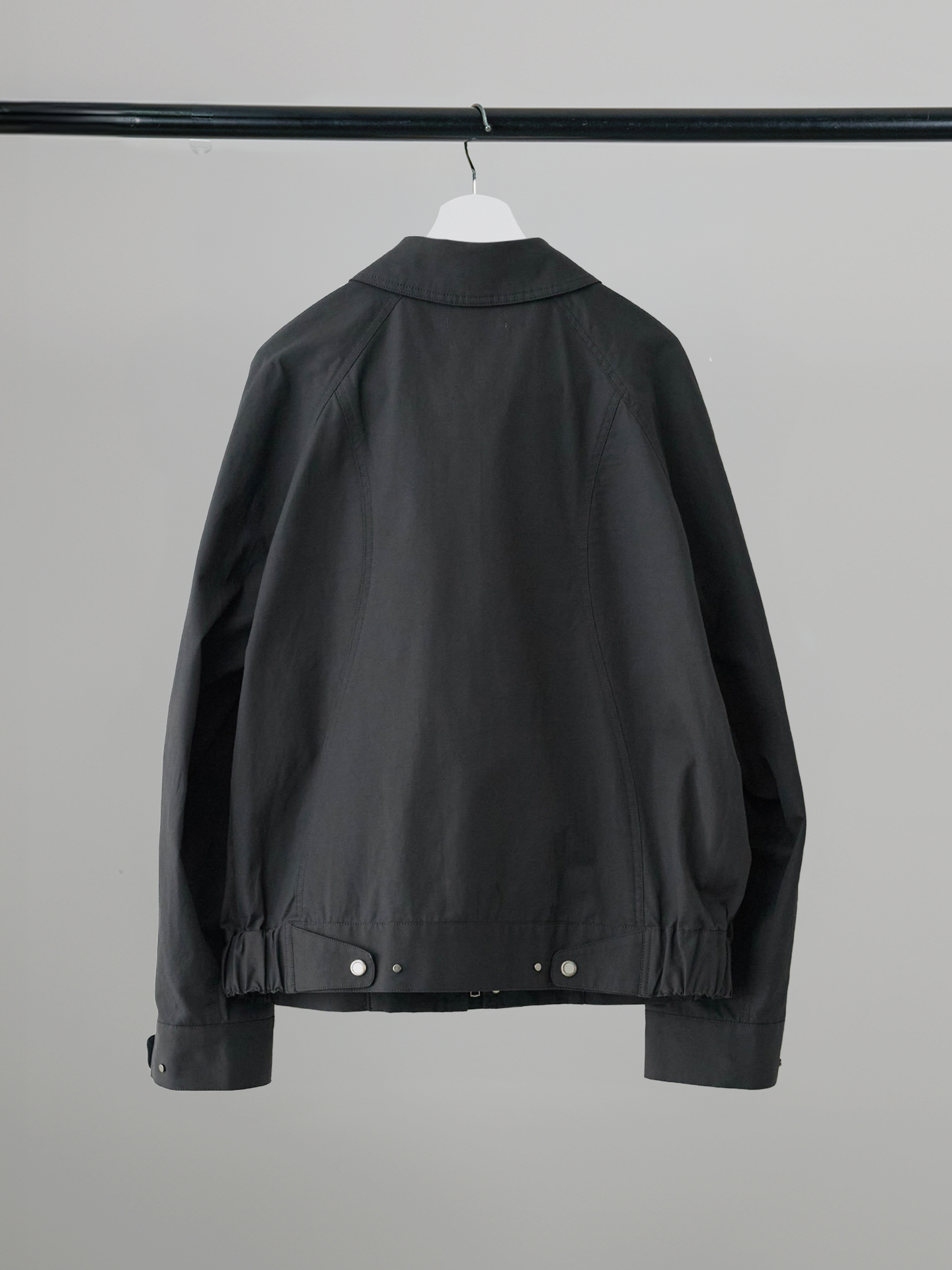 Curved Blouson Jacket