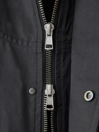 Blouson Jacket Charcoal – Front view | clean essentials / minimalist | UNPROVEN