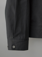 Blouson Jacket Charcoal – Front view | clean essentials / minimalist | UNPROVEN