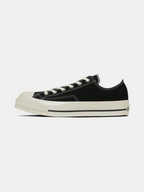 Converse All Star Squaretoe OX Black & White Black front - cleanfit minimal - UNPROVEN