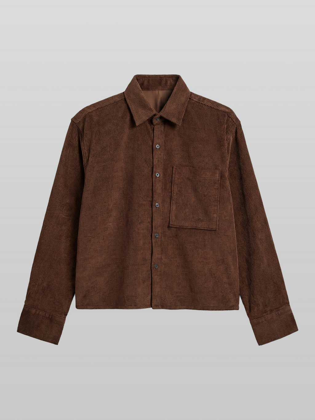 Corduroy Cropped Shirt