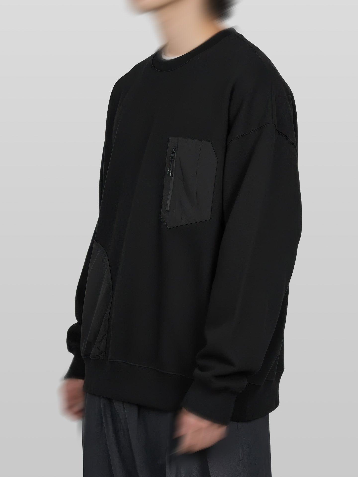 Zip Pocket Sweatshirt