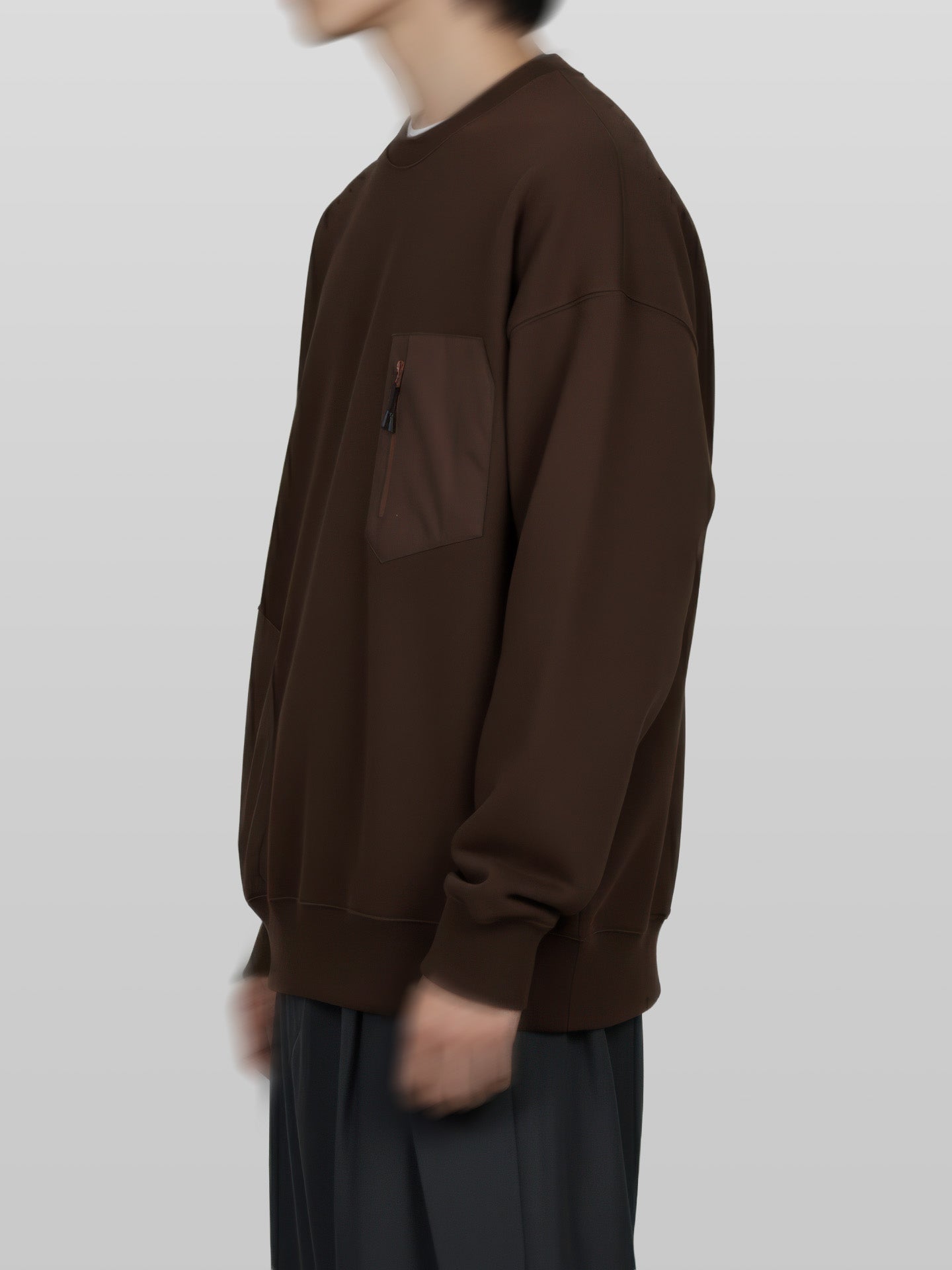 Zip Pocket Sweatshirt