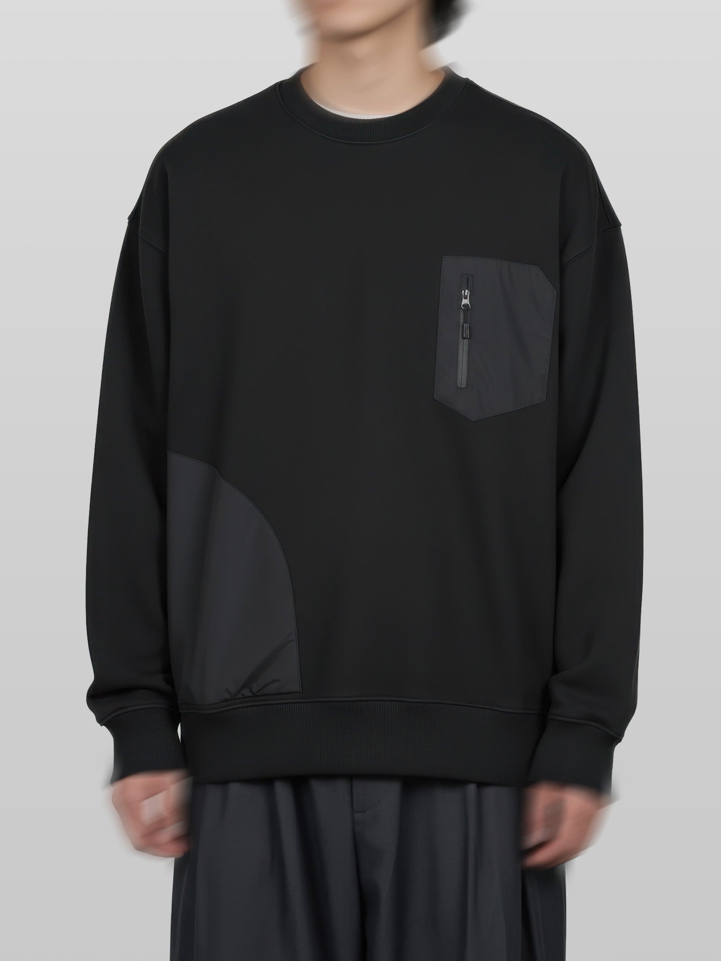 Zip Pocket Sweatshirt