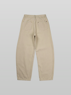 Cross-Pocket Wide Balloon Pants