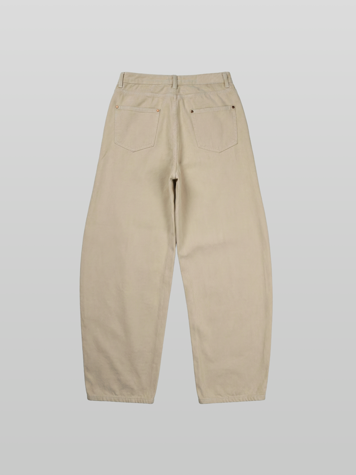 Cross-Pocket Wide Balloon Pants