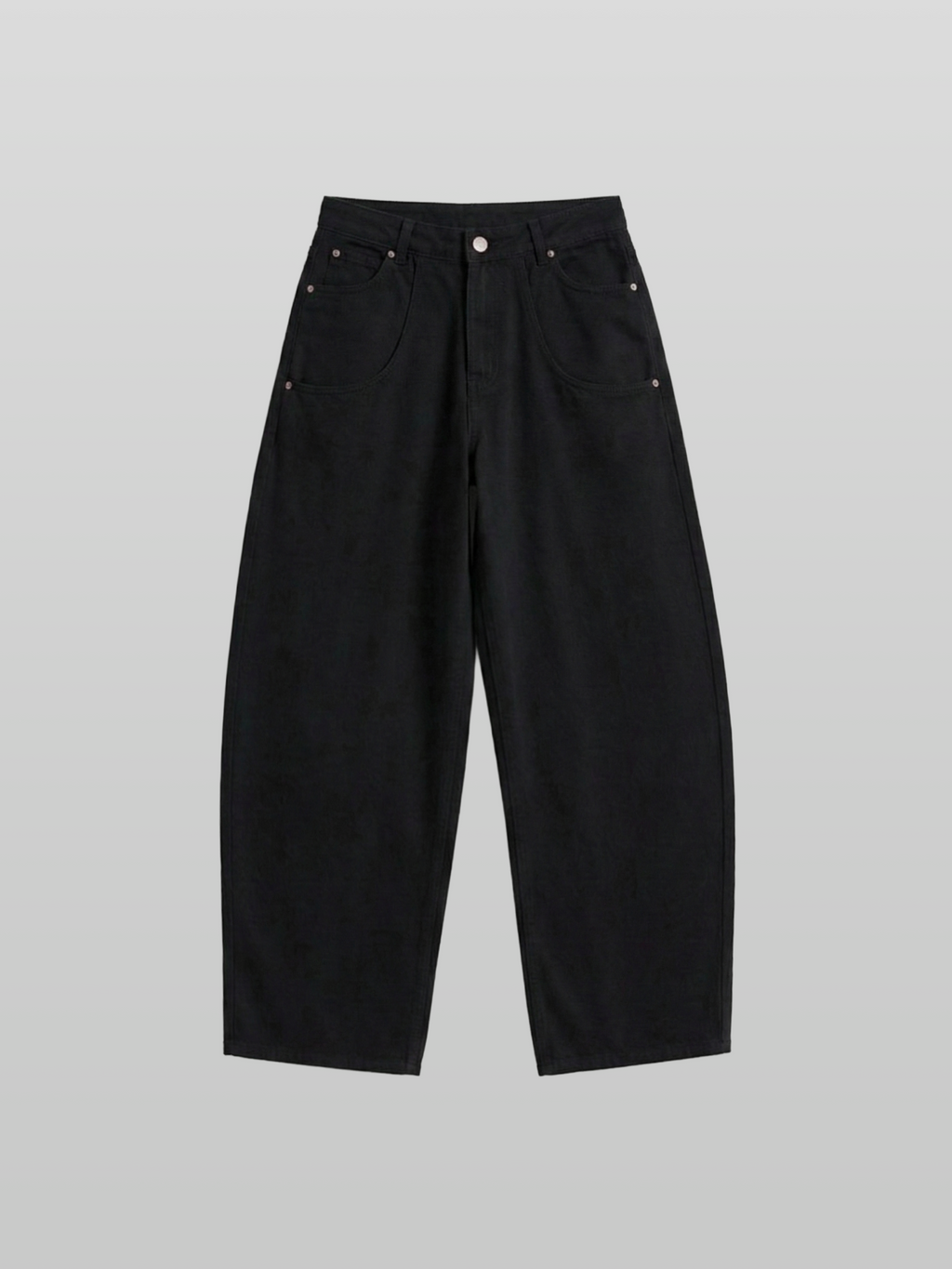 Cross-Pocket Wide Balloon Pants
