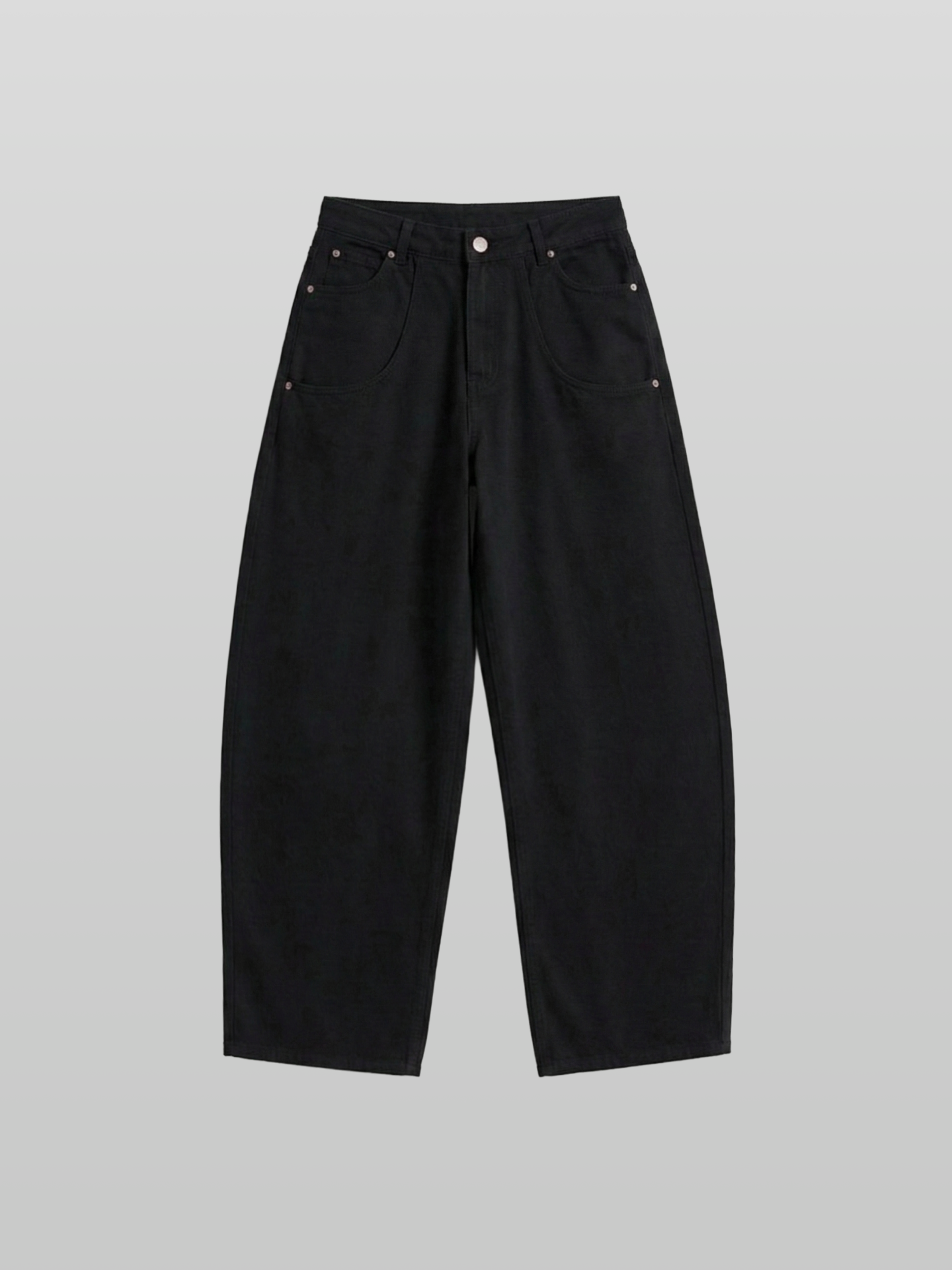 Cross-Pocket Wide Balloon Pants