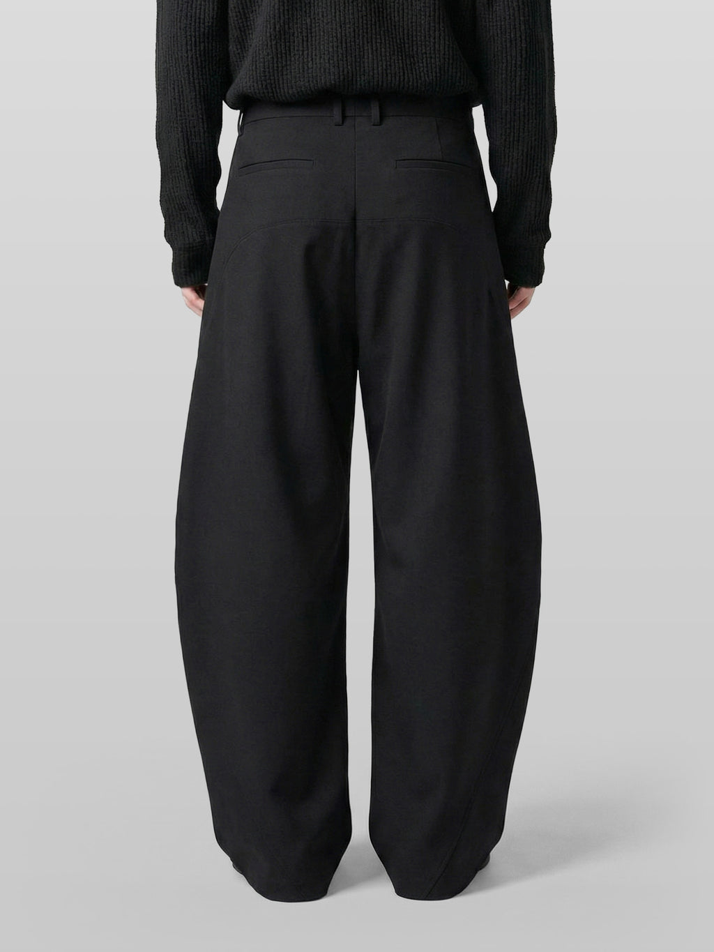 Curved Line Wide Pants