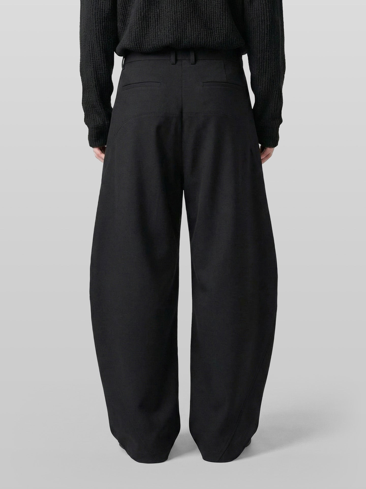 Curved Line Wide Pants