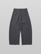Line Wide Pants Gray-1 front - cleanfit minimal - UNPROVEN