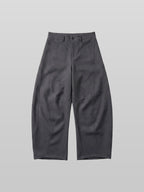 Line Wide Pants Gray-1 front - cleanfit minimal - UNPROVEN