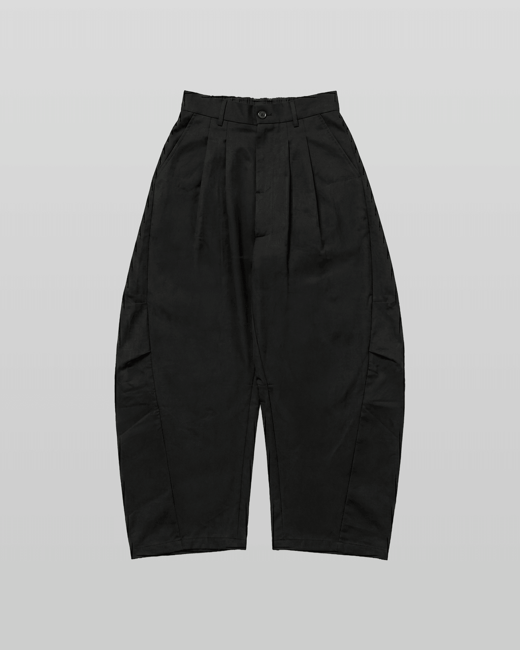 Curved Two-Tuck Side Pants