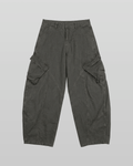 Cut-out Pigment Curved Pants