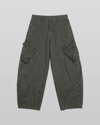 Cut-out Pigment Curved Pants