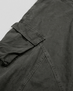 Cut-out Pigment Curved Pants