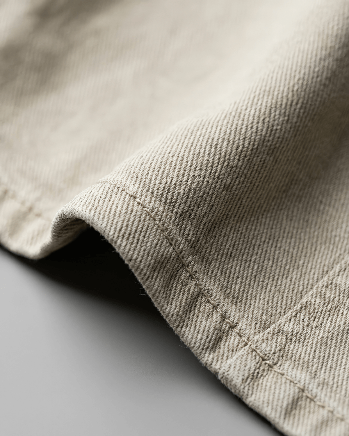 Cut-out Pigment Curved Pants