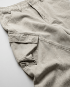Cut-out Pigment Curved Pants