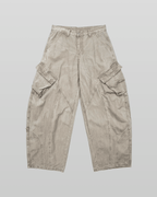 Cut-out Pigment Curved Pants