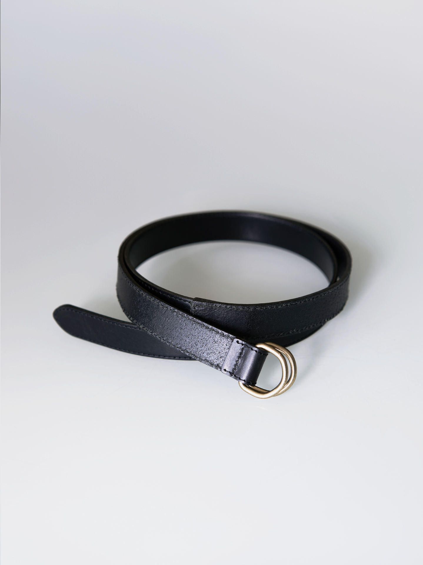 D-Ring Leather Belt