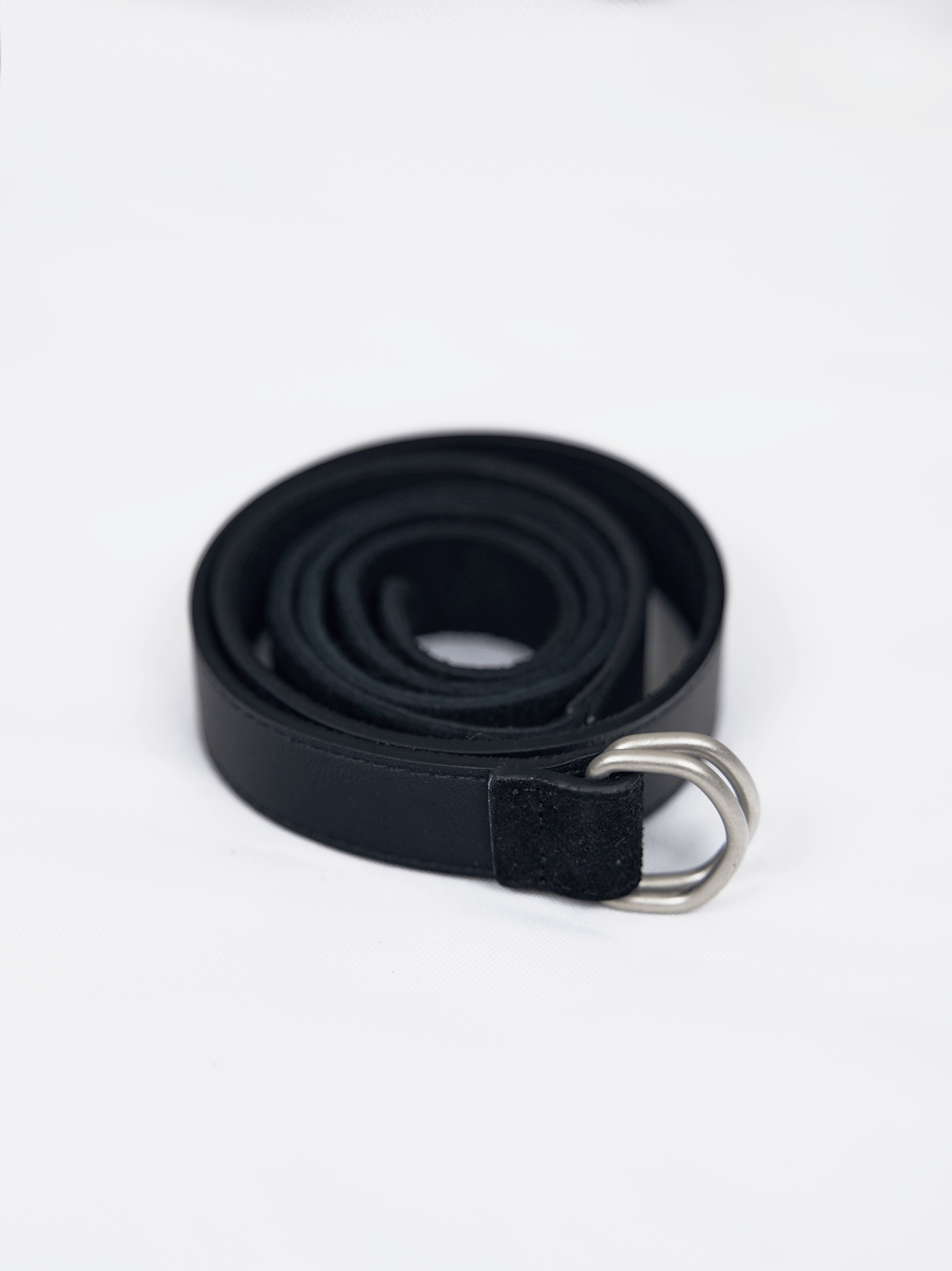 D-Ring Suede Belt