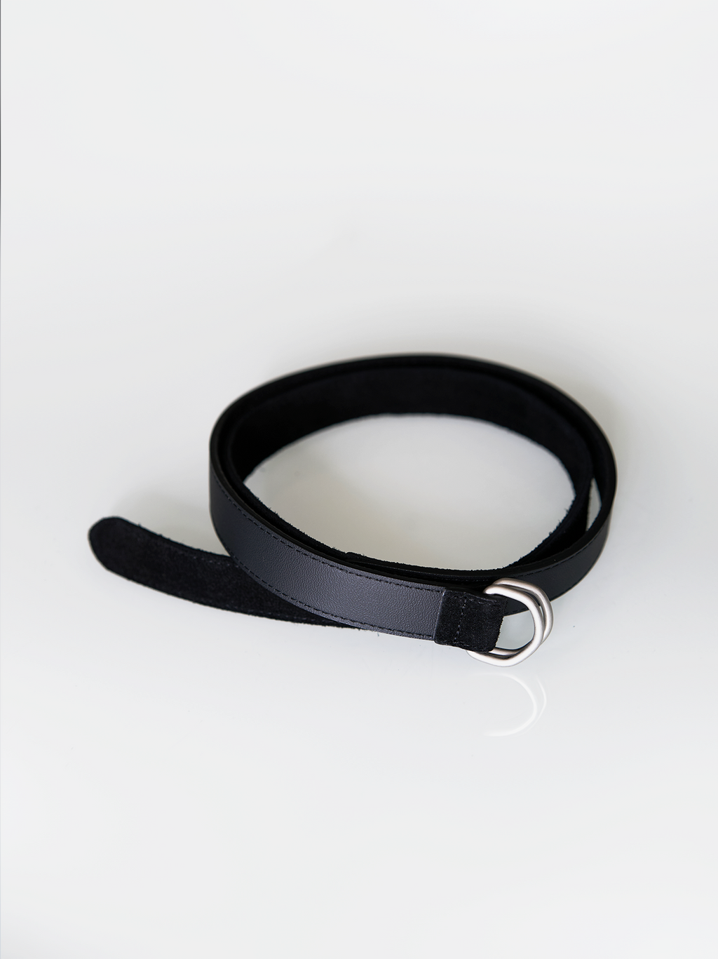 D-Ring Suede Belt