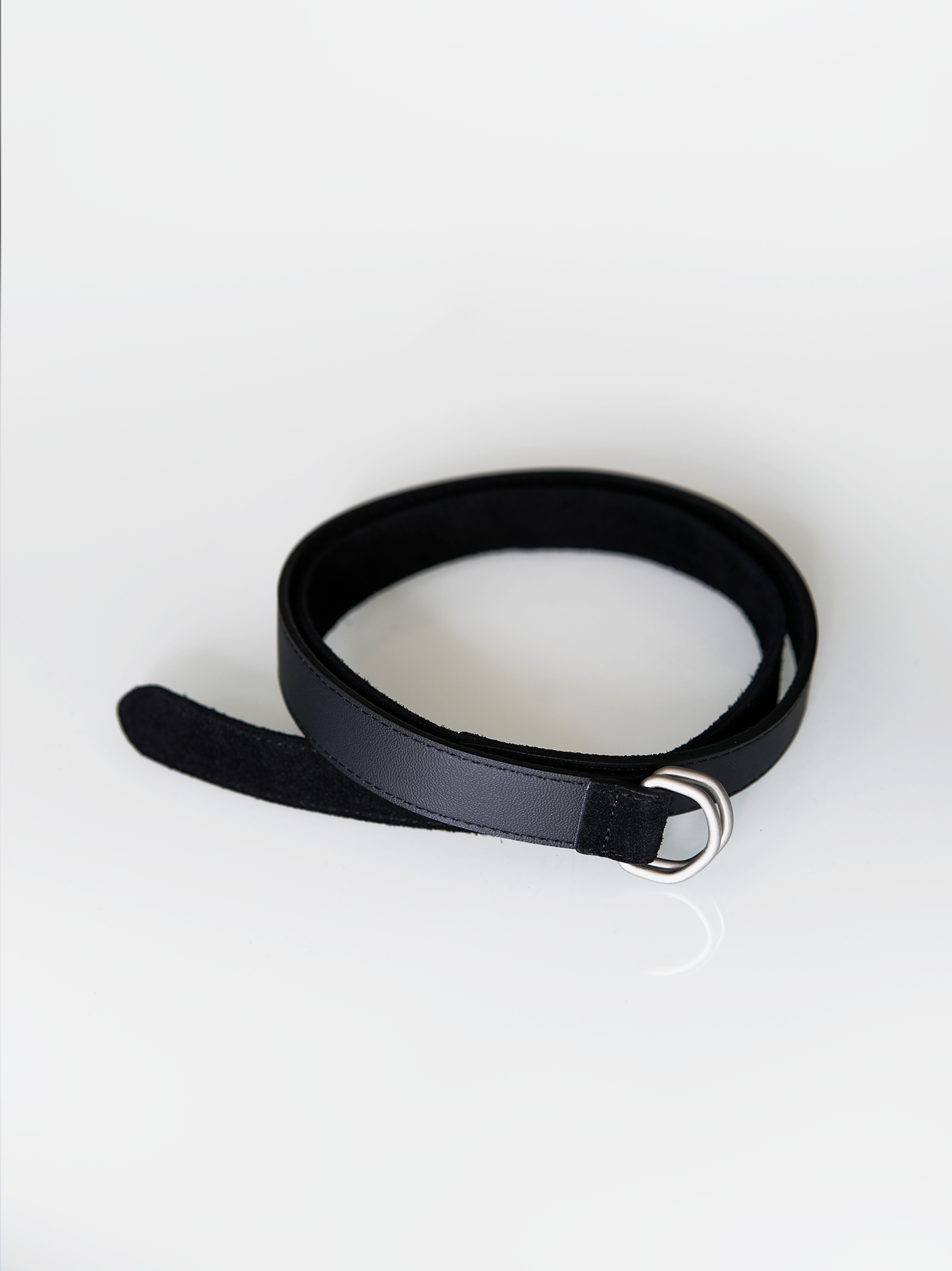 D-Ring Suede Belt