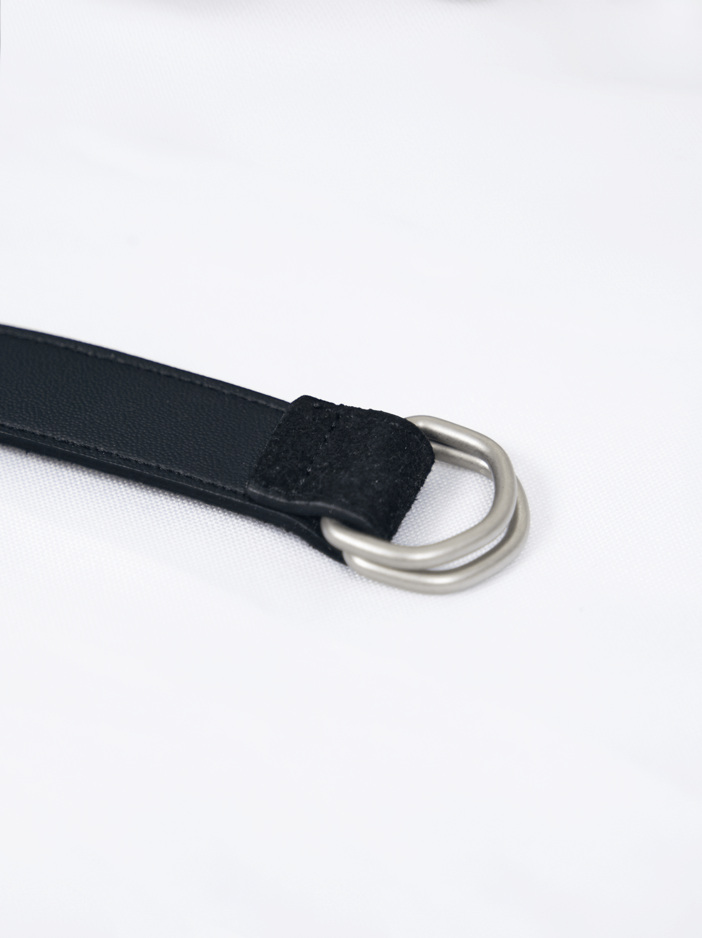 D-Ring Suede Belt