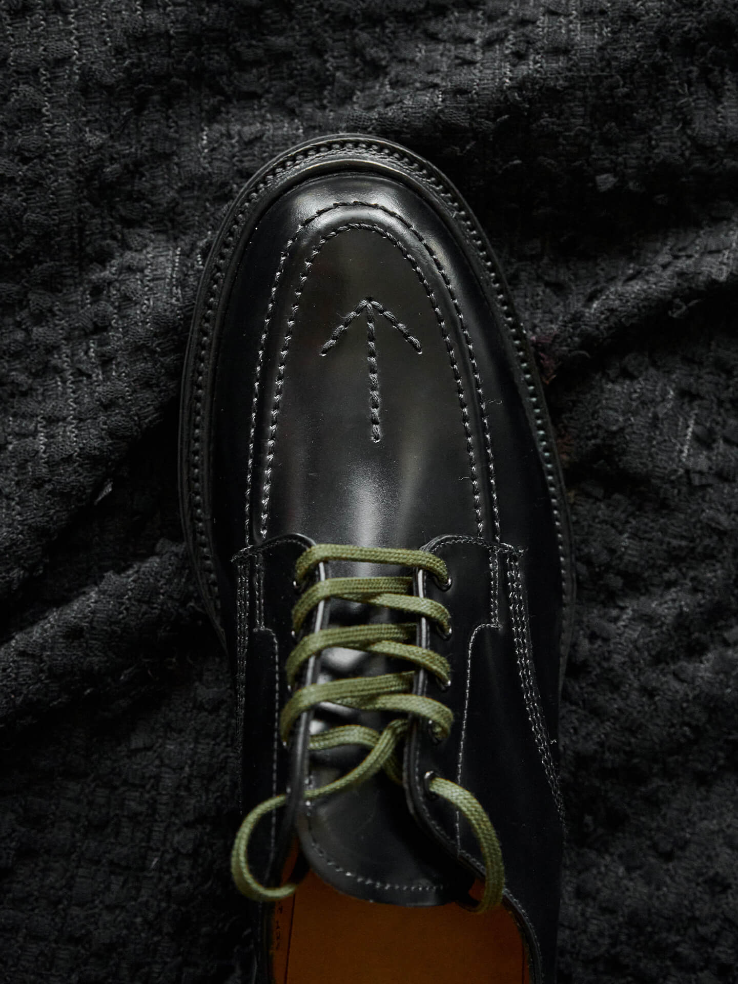 Sanders Military Broad Arrow Apron Derby Shoes 2503B