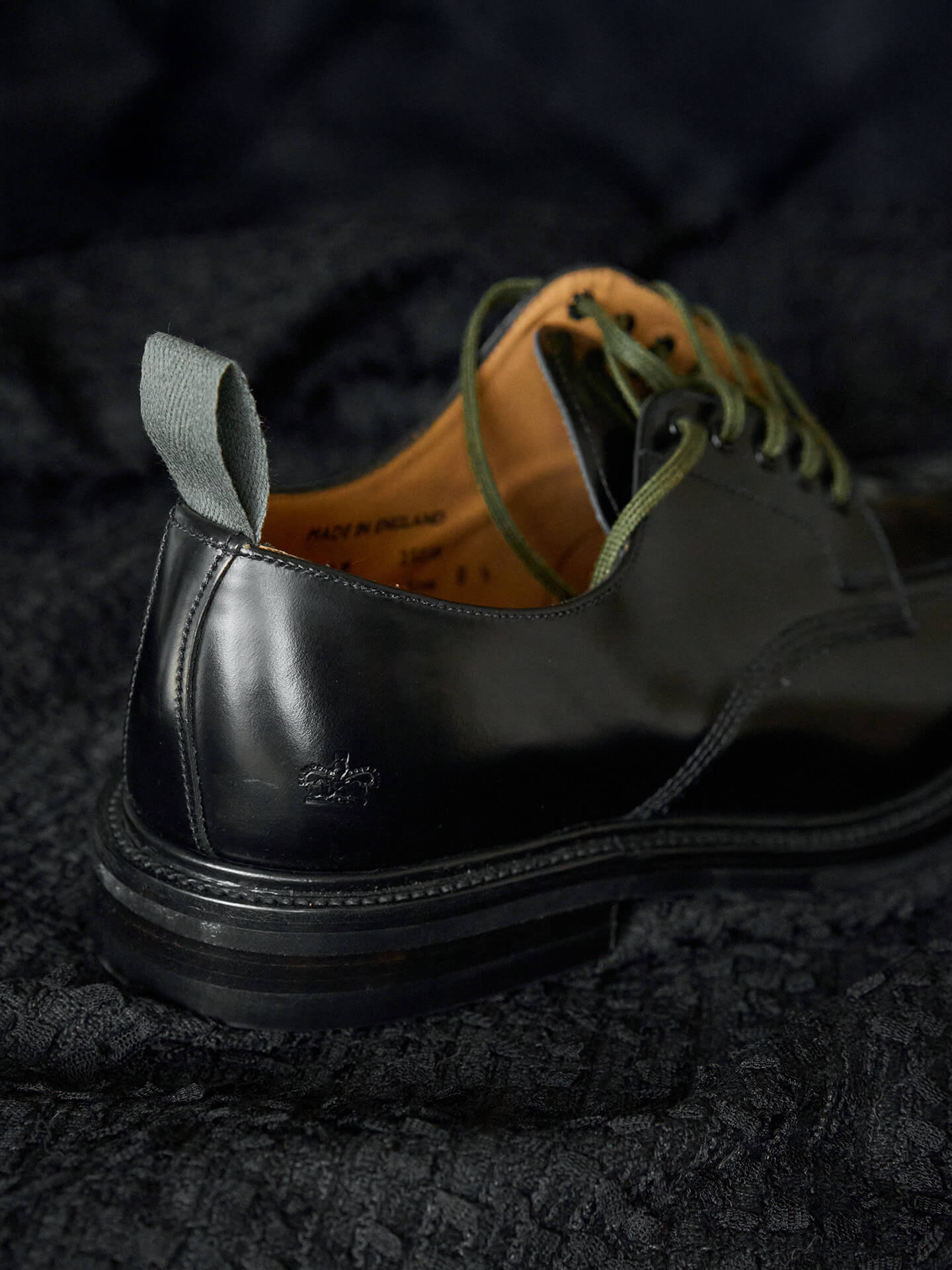 Sanders Military Broad Arrow Apron Derby Shoes 2503B
