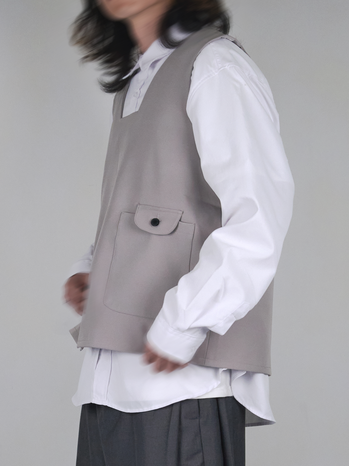 Square Neck Vest