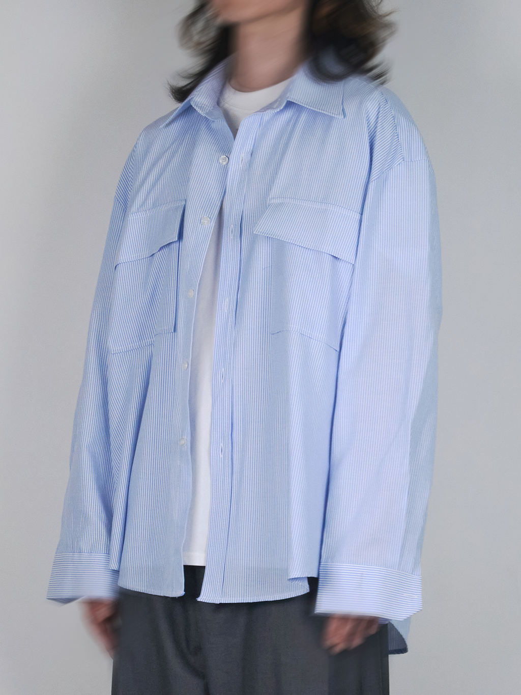 2-Pocket Stripe Shirt