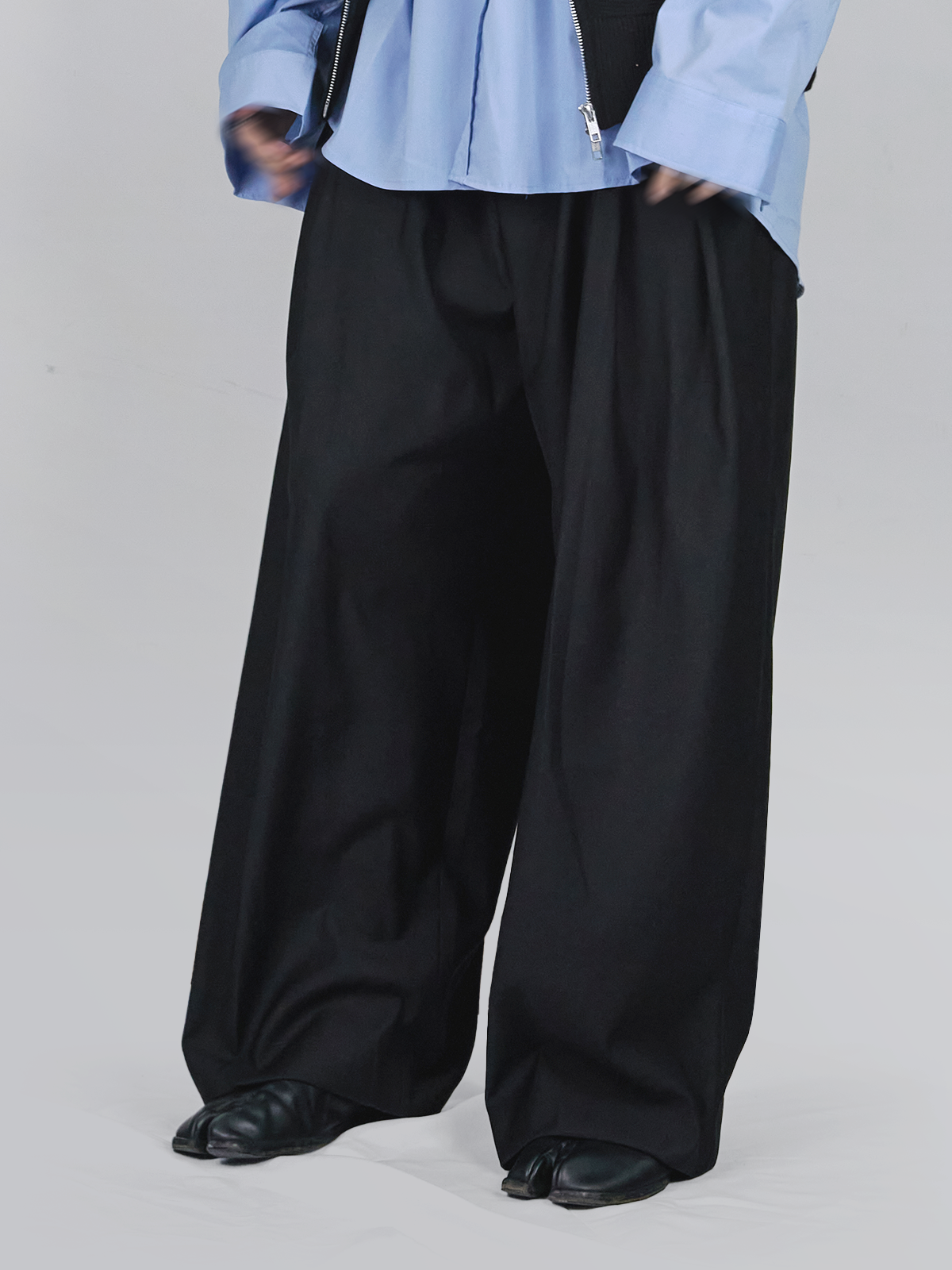 Belted Wide Pants