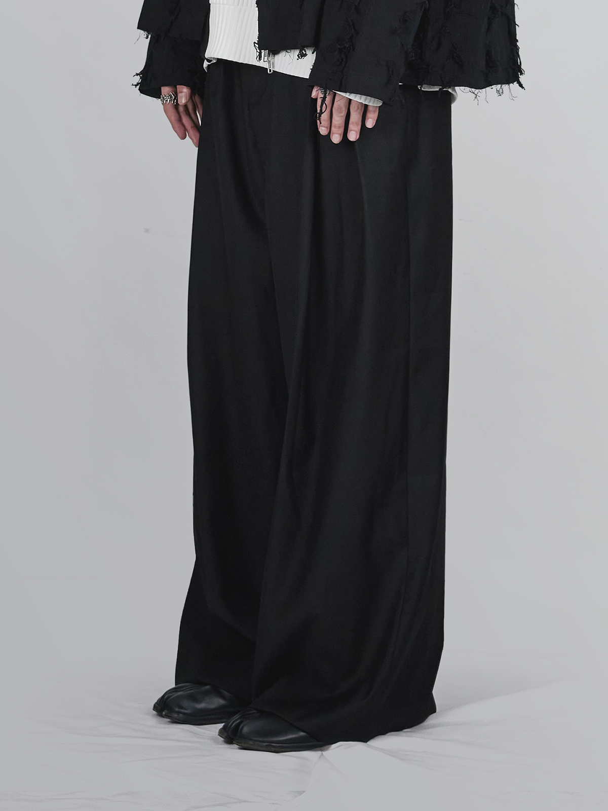 Belted Wide Pants