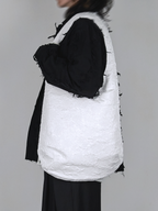 Oversized Tote White front - cleanfit minimal - UNPROVEN