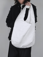 Oversized Tote White front - cleanfit minimal - UNPROVEN