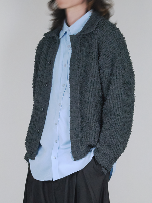 Textured Knit Cardigan