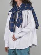 Loose-Fit Shirt white – Front view | relaxed tailoring / semi-wide fit | UNPROVEN
