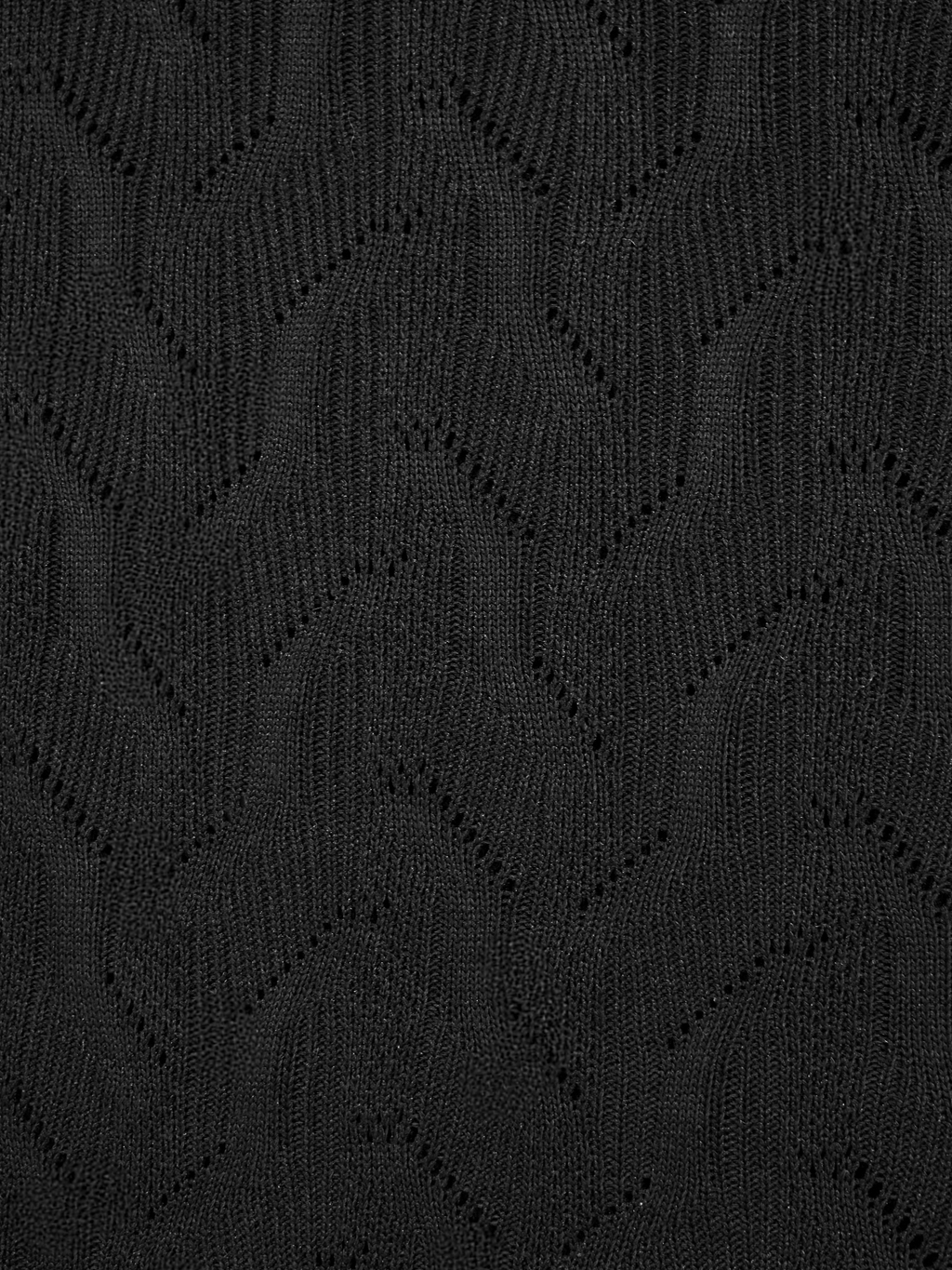 Diamond Pattern Knit Tee